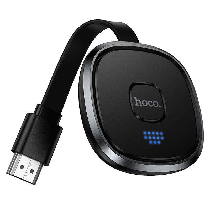 Hoco UA45 1080P 60Hz Wireless Screen Share HDMI for iPhone iPad Andriod - Black