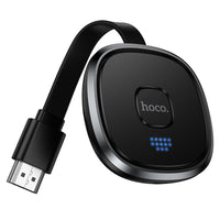 Thumbnail for Hoco UA45 1080P 60Hz Wireless Screen Share HDMI for iPhone iPad Andriod - Black