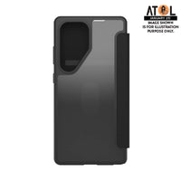 Thumbnail for OtterBox React Folio Case for Samsung Galaxy S25 Ultra - Black Crystal