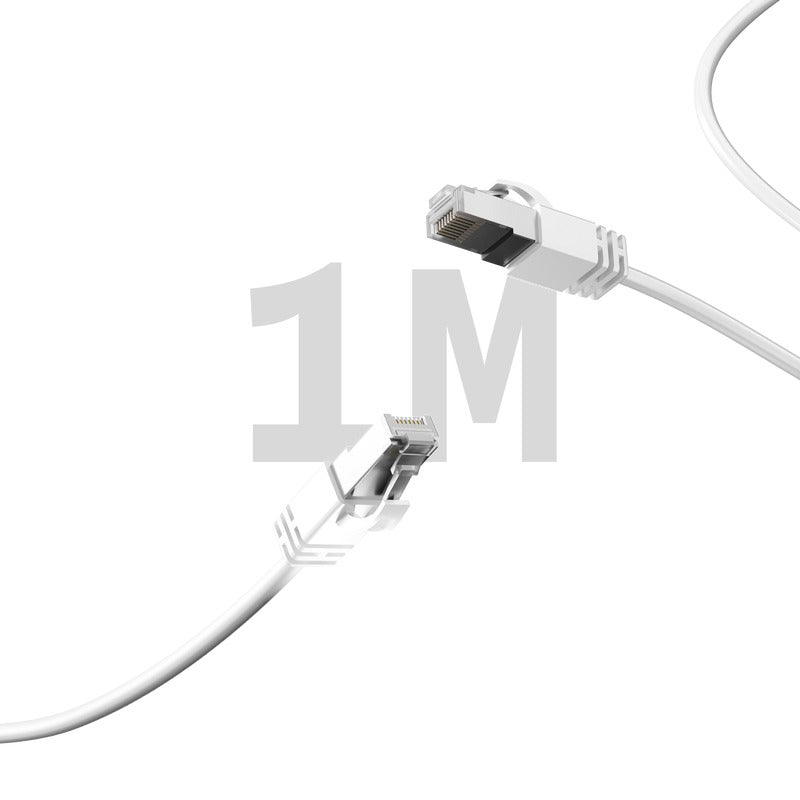 Cygnett CAT6 RJ45 Gigabit Ethernet Cable - 1M Unite - White