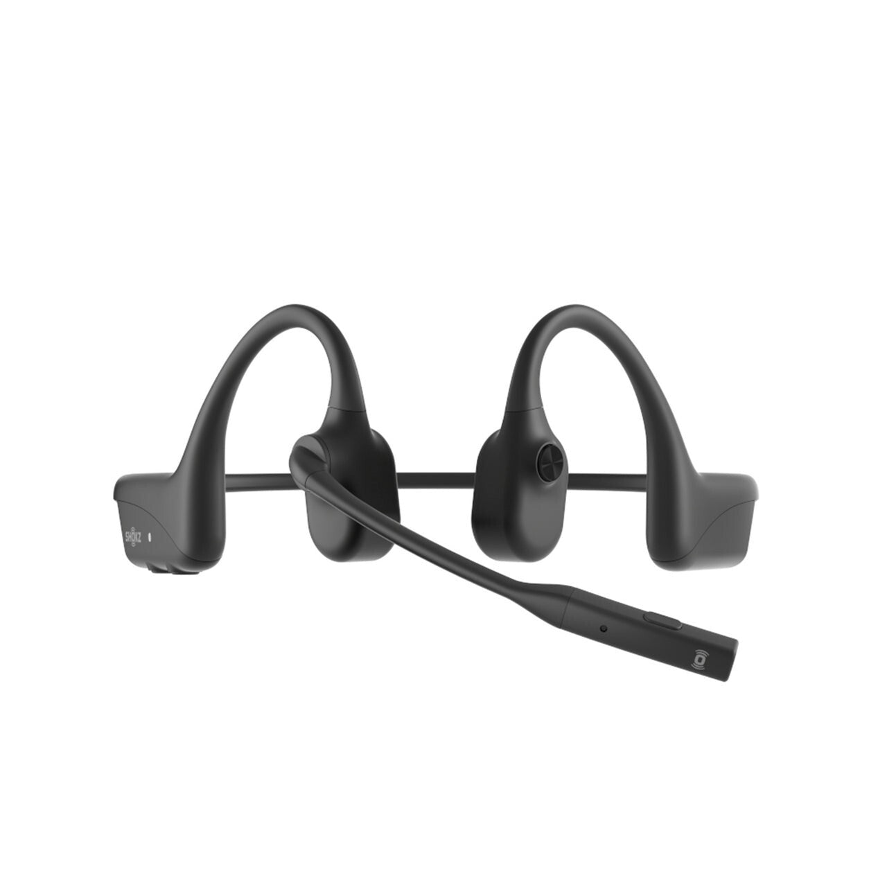 Shokz OpenComm Bone Conduction Open-Ear Wireless Headphones - Black