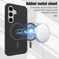 Thumbnail for Blacktech Magsafe Case with Stream Line for Samsung Galaxy S26 Ultra - Black