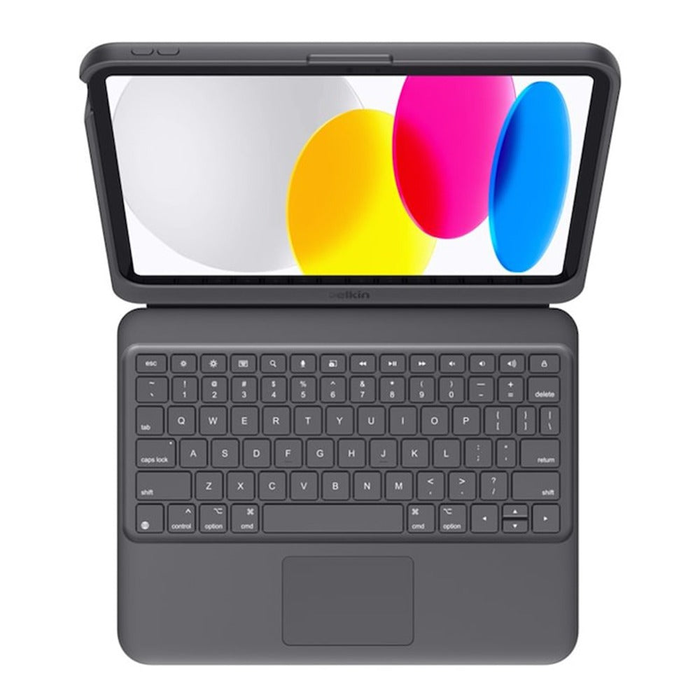 Belkin Connect Folio Keyboard + Display HUB for iPad 11 A16 11th Gen/ iPad 10.9 10th Gen - Black