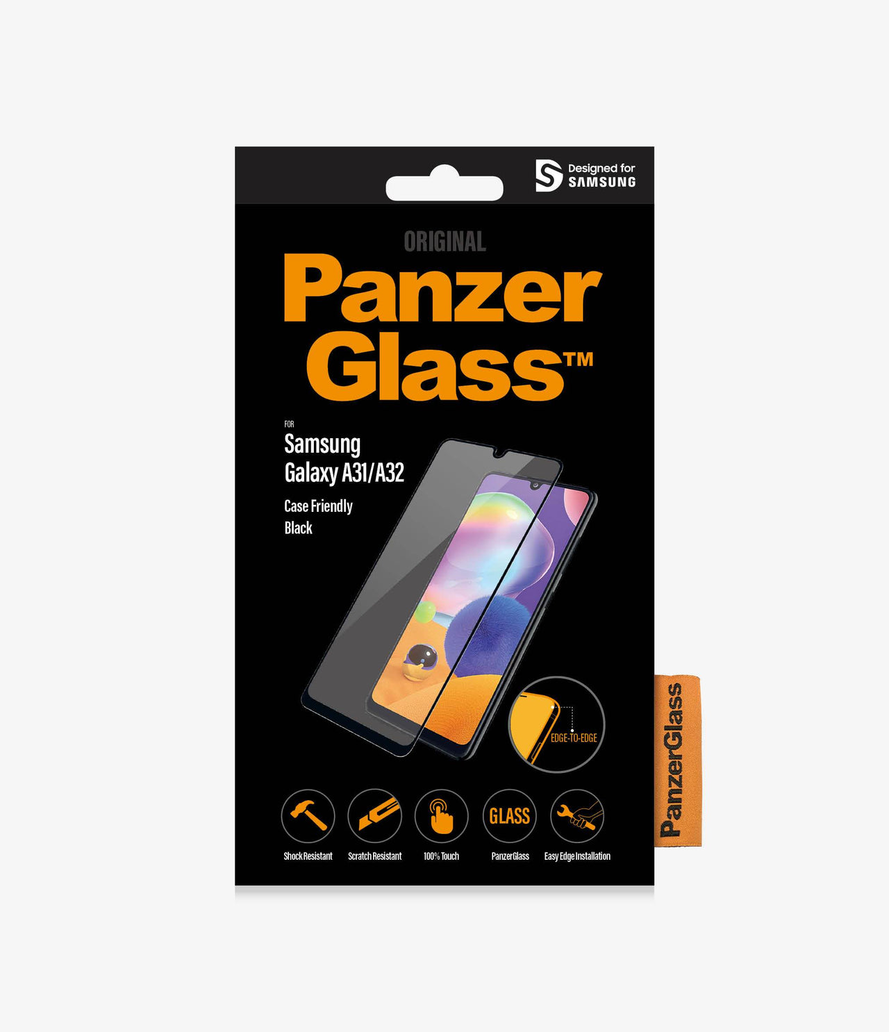 Panzer Glass Screen Protector for Samsung Galaxy A31/A32 4G - Black