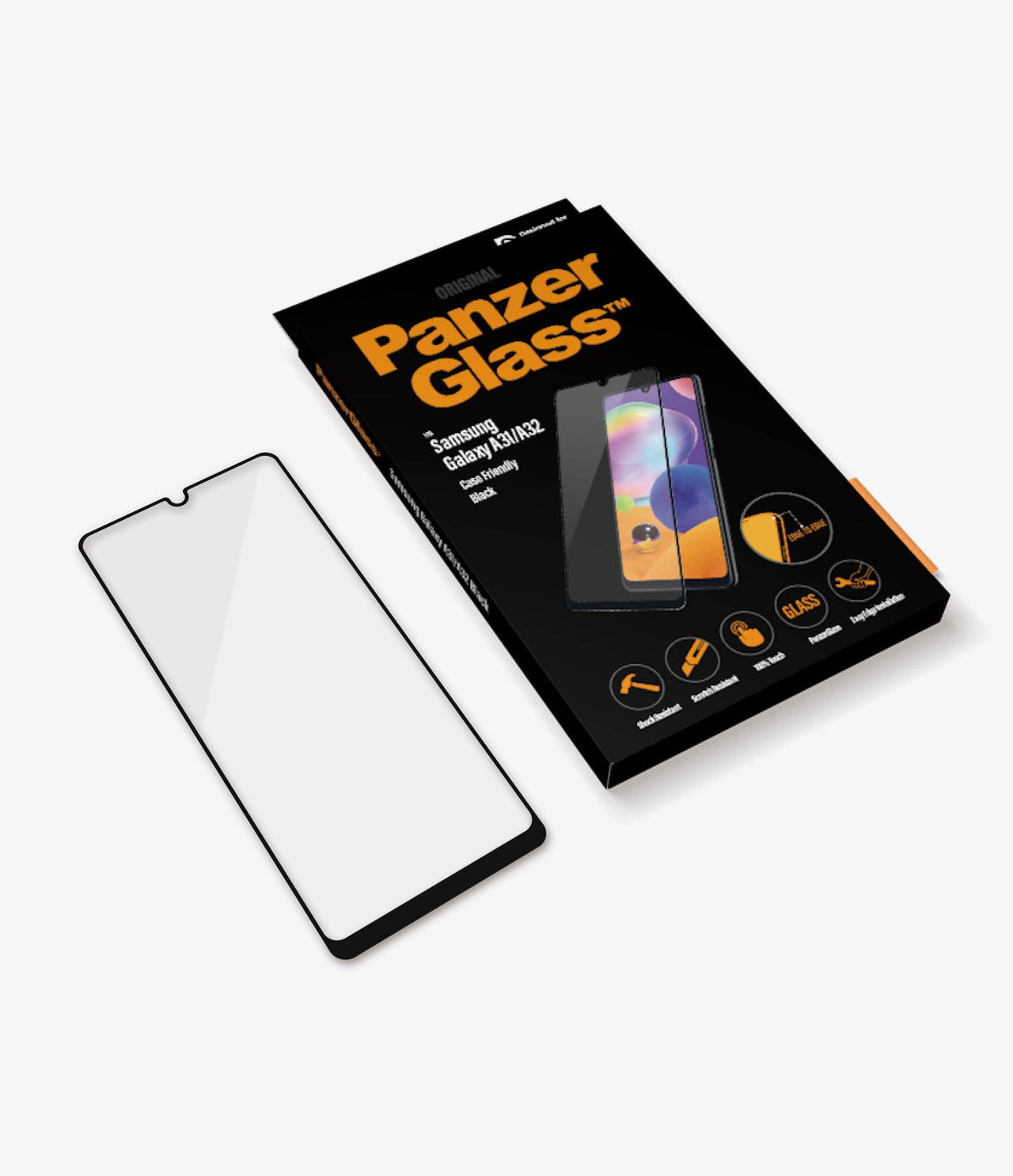 Panzer Glass Screen Protector for Samsung Galaxy A31/A32 4G - Black