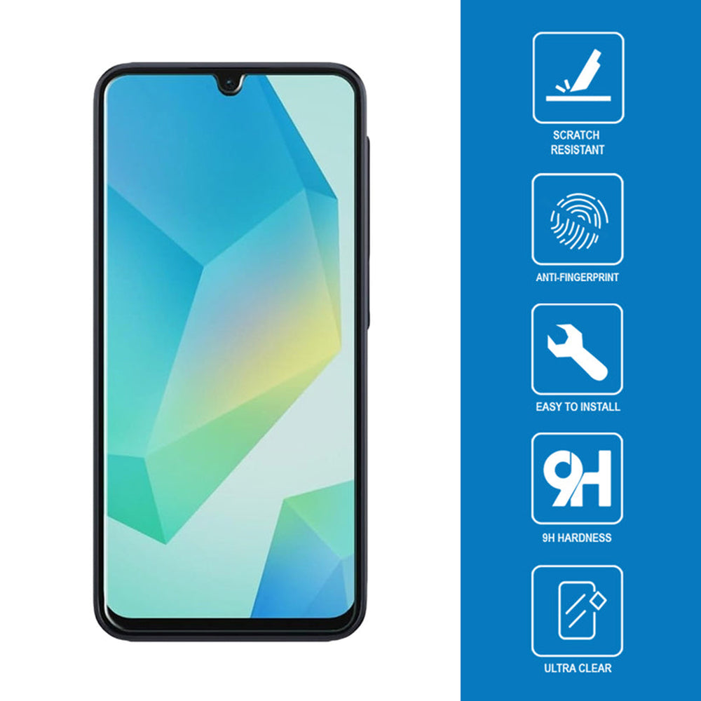 Samsung (Strike) Tempered Glass Screen Protector for Samsung Galaxy A16 - Clear