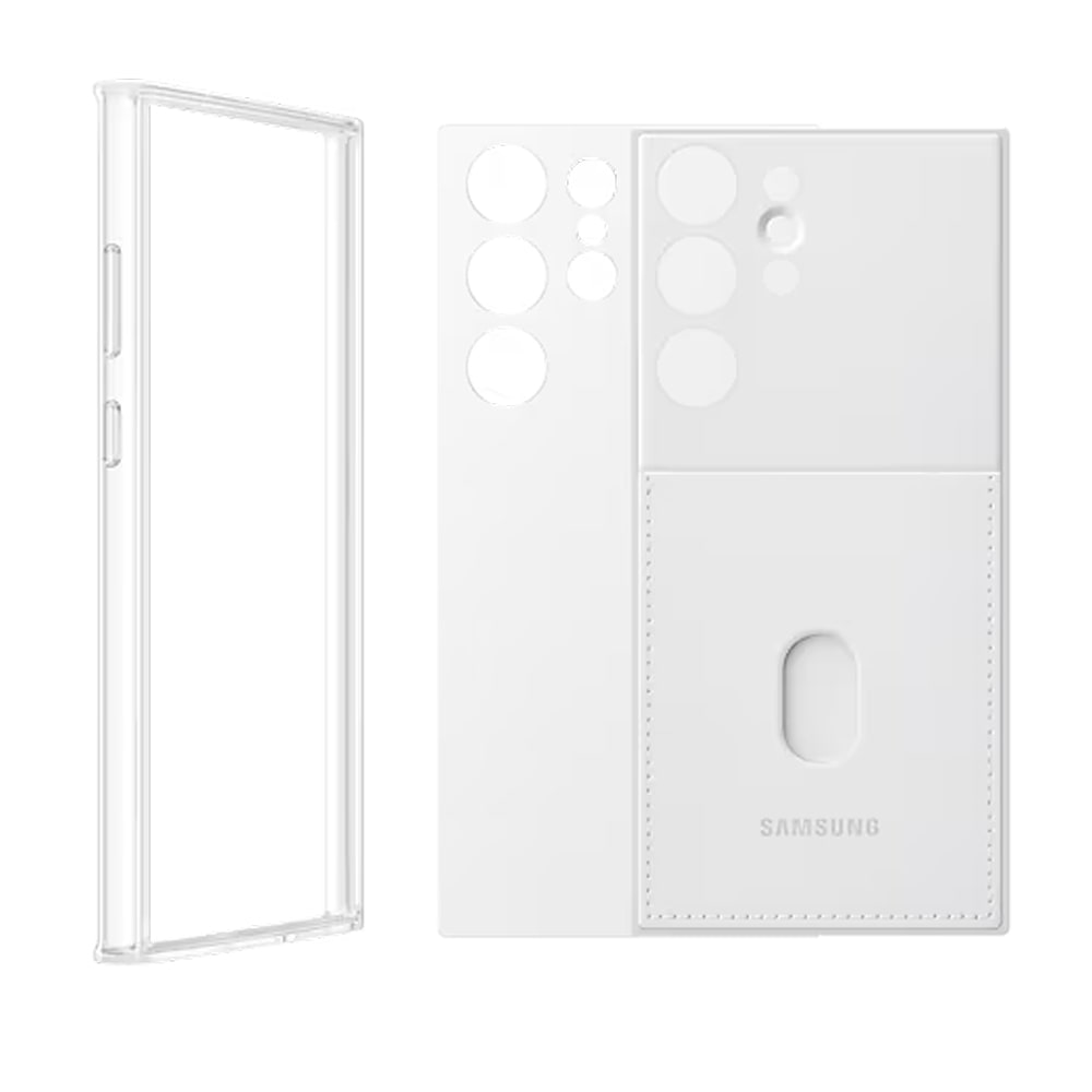 Samsung Frame Case for Galaxy S23 Ultra - White