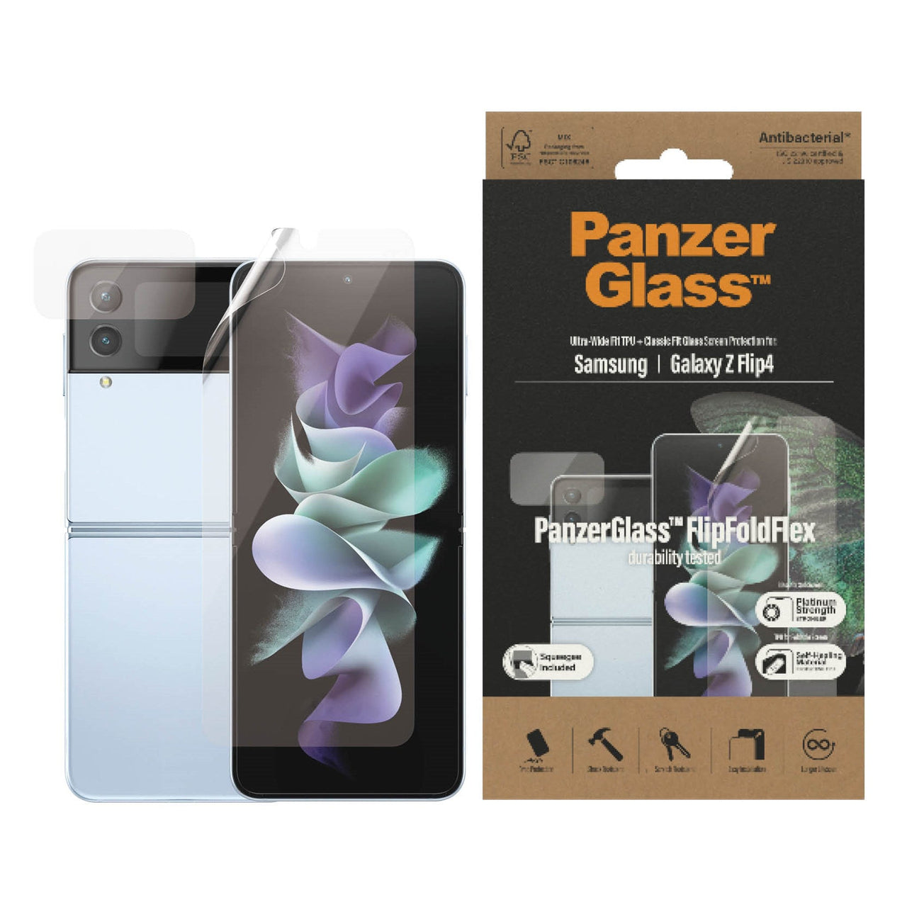 PanzerGlass Samsung Galaxy Z Flip4  5G (6.7) TPU Screen Protector