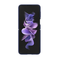 Thumbnail for Samsung Silicone Cover With Ring for Galaxy Flip 3 - Navy