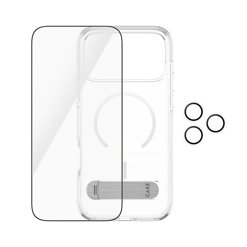PanzerGlass 3-in-1 Protection Bundle for iPhone 18 Pro Max - Clear