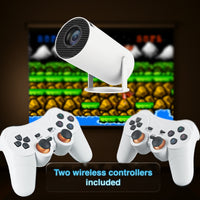 Thumbnail for Laser Smart Projector 50 Games Two Controllers - White