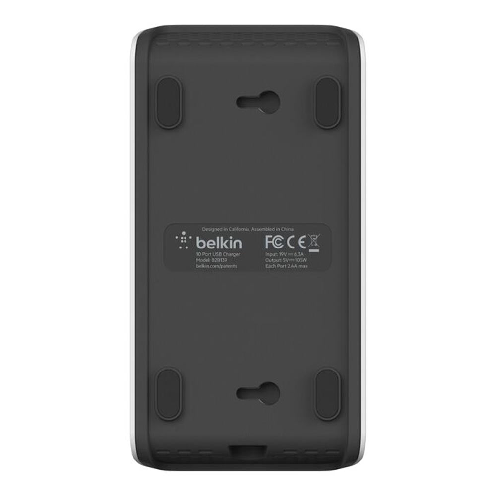 Belkin RockStar 10-Port USB Charging Station - Black