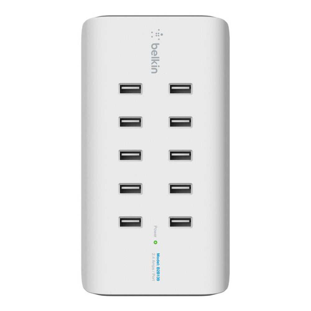 Belkin RockStar 10-Port USB Charging Station - Black