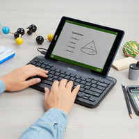 Thumbnail for Belkin Wired Tablet Keyboard with Stand for Chrome OS - Black