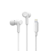 Thumbnail for Belkin Rockstar Headphones with Lightning Connector for Apple Devices - White