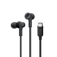 Thumbnail for Belkin USB-C IN-EAR Headphone Black universally compatible