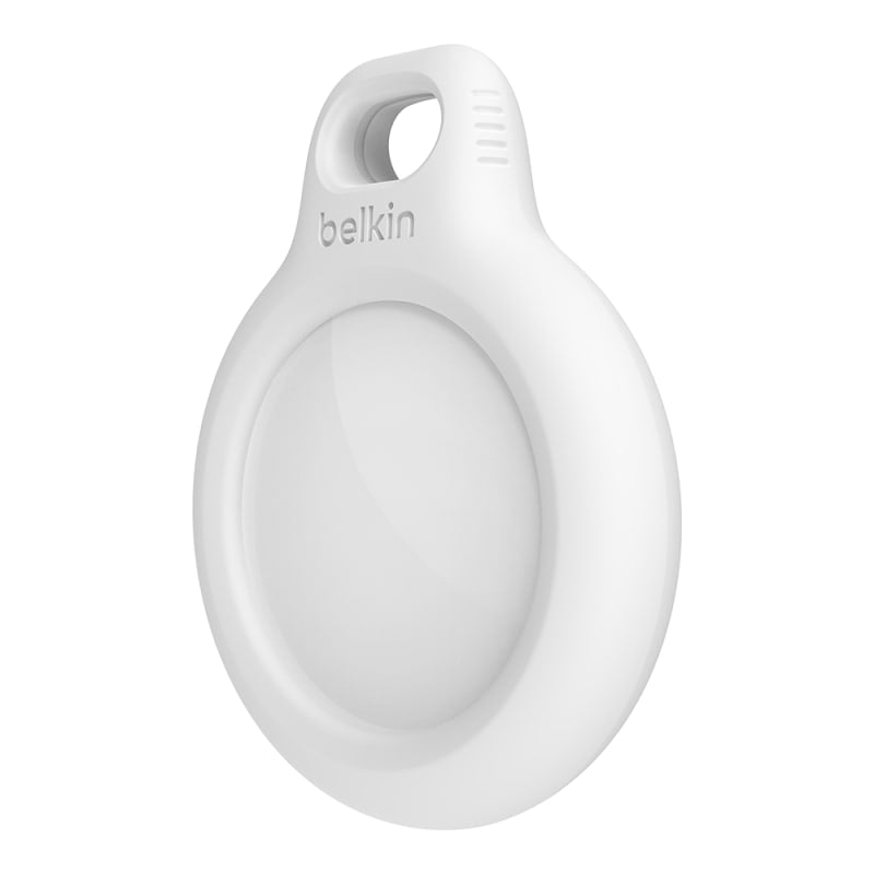 Belkin Secure Holder with Key Ring for AirTag - White