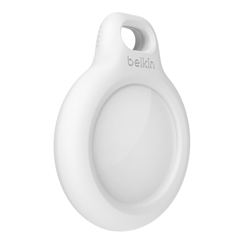 Belkin Secure Holder with Key Ring for AirTag - White