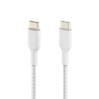 Thumbnail for Belkin BoostCharge Braided USB-C to USB-C Cable (1m/3.3ft) -White