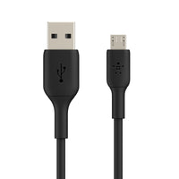 Thumbnail for Belkin BoostCharge USB-A to Micro-USB Cable, 1m universally compatible - Black