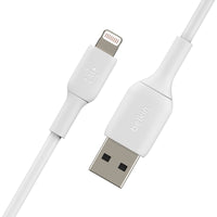 Thumbnail for Belkin BoostCharge Lightning to USB-A Cable, 1m for Apple Devices - White
