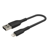 Thumbnail for Belkin BoostCharge Lightning to USB-A 0.15M Cable for Apple Devices - Black