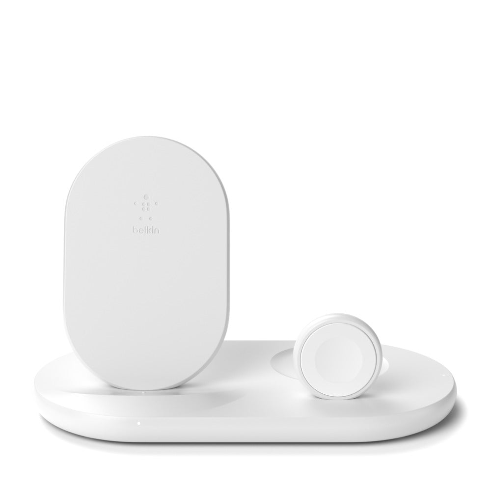 Belkin Boost 10W Charge 3-1 Wireless Charger - White