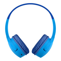 Thumbnail for Belkin SoundForm Mini Wireless on-Ear Headphones for Kids - Blue