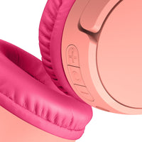 Thumbnail for Belkin SoundForm Mini Wireless on-Ear Headphones for Kids - Pink