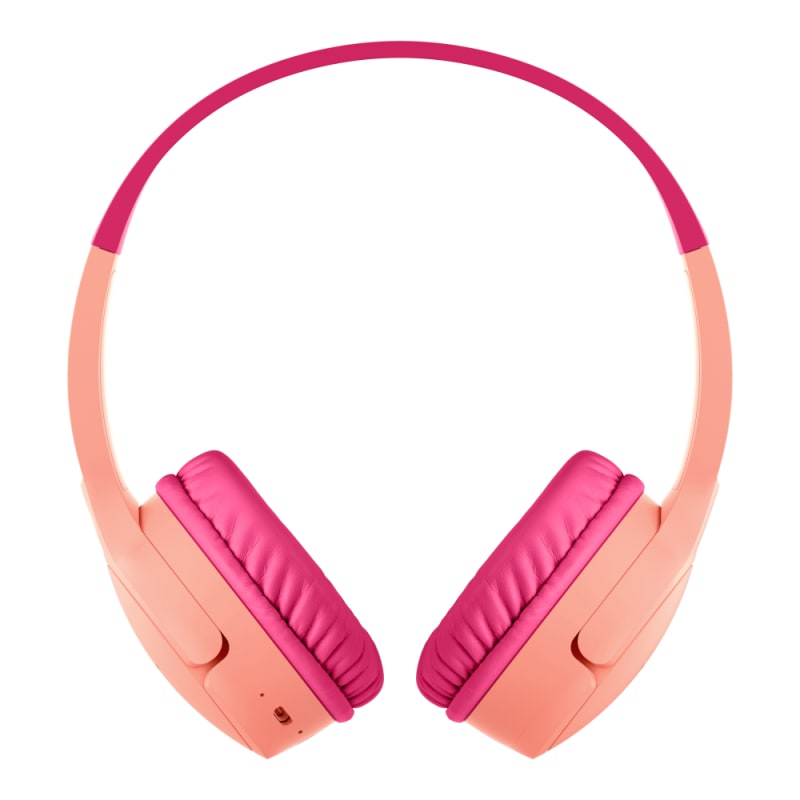 Belkin SoundForm Mini Wireless on-Ear Headphones for Kids - Pink