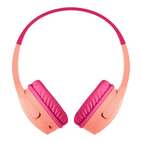 Thumbnail for Belkin SoundForm Mini Wireless on-Ear Headphones for Kids - Pink