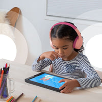 Thumbnail for Belkin SoundForm Mini Wireless on-Ear Headphones for Kids - Pink