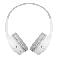 Thumbnail for Belkin SoundForm Mini Wireless on-Ear Headphones for Kids - White