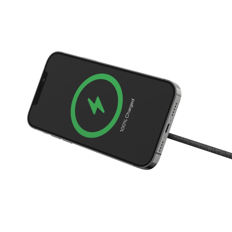 Belkin Boostcharge Pro Portable Wireless Charger Pad with MagSafe 15W - Black