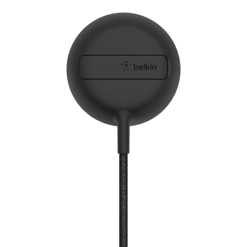 Belkin Boostcharge Pro Portable Wireless Charger Pad with MagSafe 15W - Black