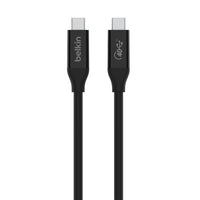 Thumbnail for Belkin USB4 USB-C to USB-C Cable (0.8M/2.6ft) - Black