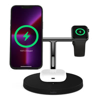 Thumbnail for Belkin BoostCharge PRO 3-in-1 Wireless Charger Stand MagSafe 2023 Model - Black