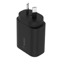 Thumbnail for Belkin BoostUp 25W PPS USB-C PD Wall Charger - Black