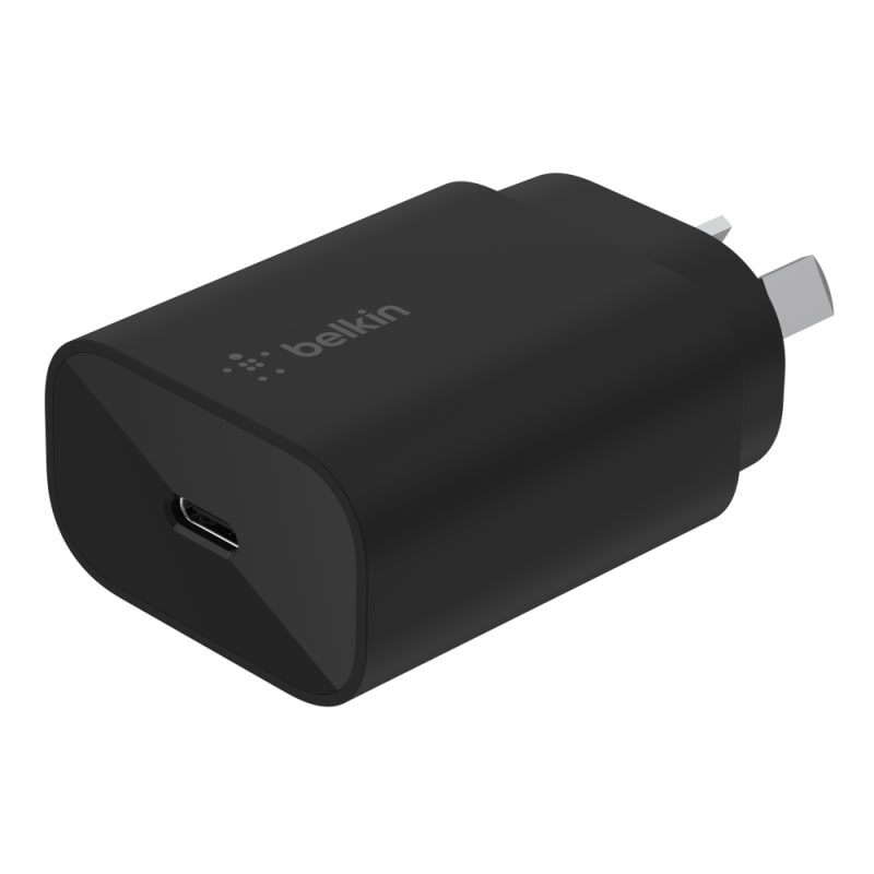 Belkin BoostUp 25W PPS USB-C PD Wall Charger - Black
