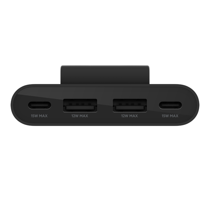 Belkin BoostCharge 4-Port USB Power Extender 2m - Black