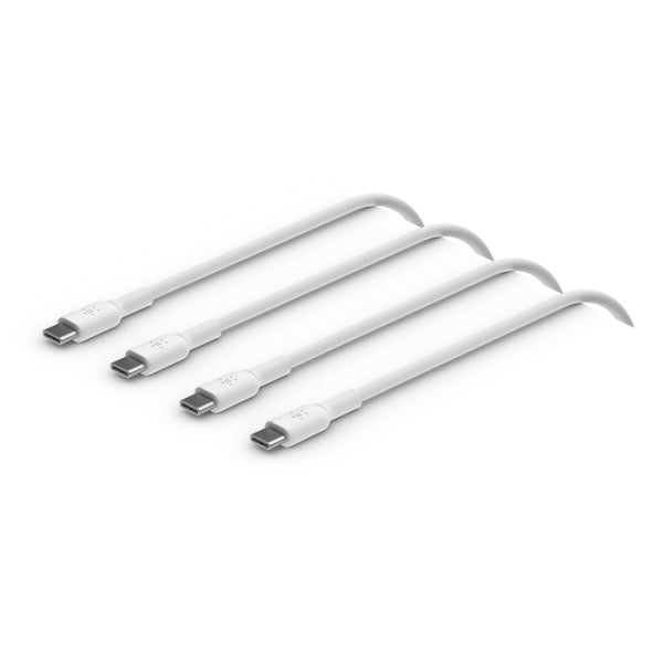 Belkin BoostCharge PVC USB-C to USB-C Cable 2 Pack White