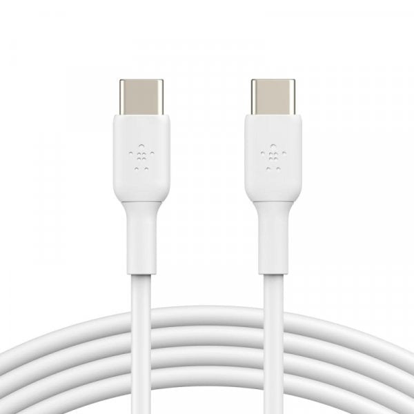 Belkin BoostCharge PVC USB-C to USB-C Cable 2 Pack White