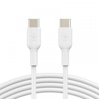 Thumbnail for Belkin BoostCharge PVC USB-C to USB-C Cable 2 Pack White