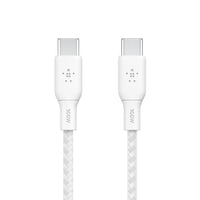 Thumbnail for Belkin BoostCharge USB-C to USB-C Cable (2 Pack) 100W - White