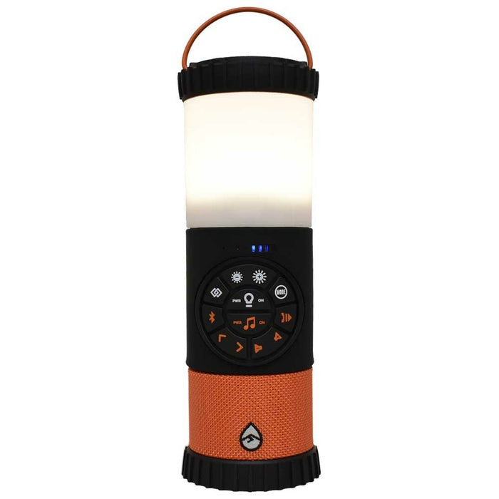 Ecoxgear Speaker with Lantern IP67 5W - Black / Orange