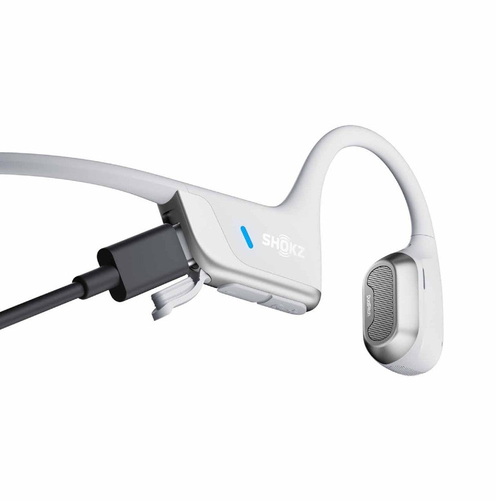 OPEN BOX Shokz OpenRun Pro 2 Premium Bone Conduction Sport Headphones - Silver