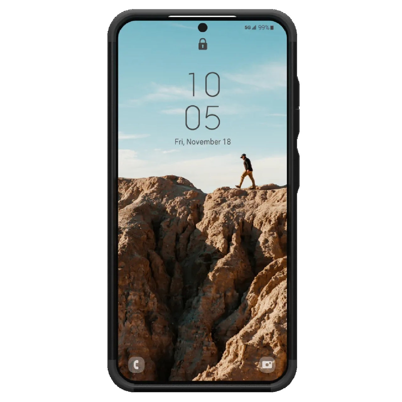 UAG Civilian Case for Samsung Galaxy S24 5G 6.2" - Black