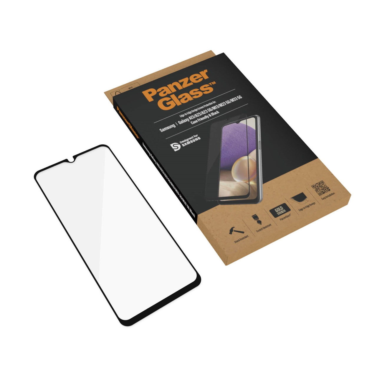 PanzerGlass Screen Protector for Samsung Galaxy A13/A23/A23 5G/M13/M23 5G/M33 5G
