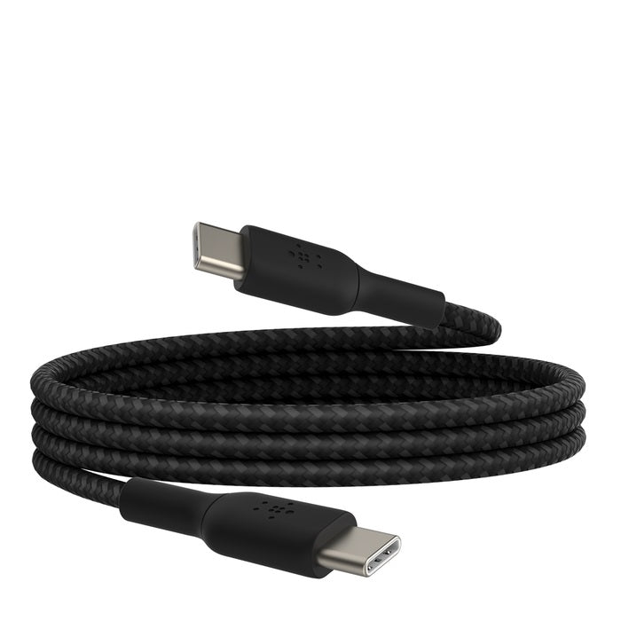Belkin BoostCharge Braided USB-C to USB-C Cable 0.15M- White
