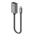 8ware 10cm USB-C to HDMI M-F Adapter Converter Cable for Laptop iPad MacBook Pro